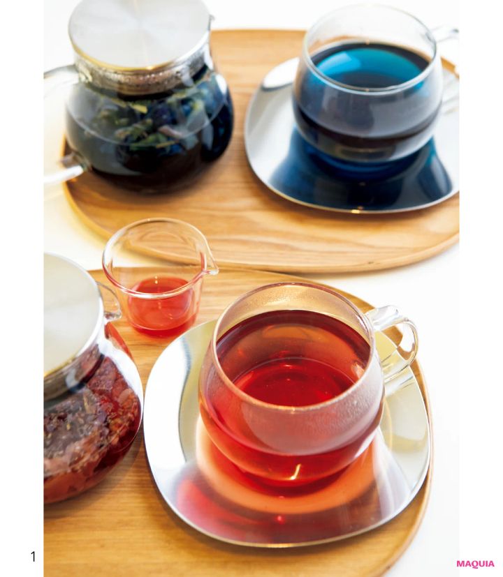 Cafe Bar NeRoLi herb 表参道 ハーブティー プライムクオリティ インナービューティーブレンド