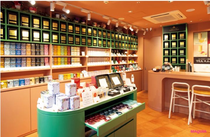 HARNEY & SONS表参道店 ブレンドティー スムージー 内観