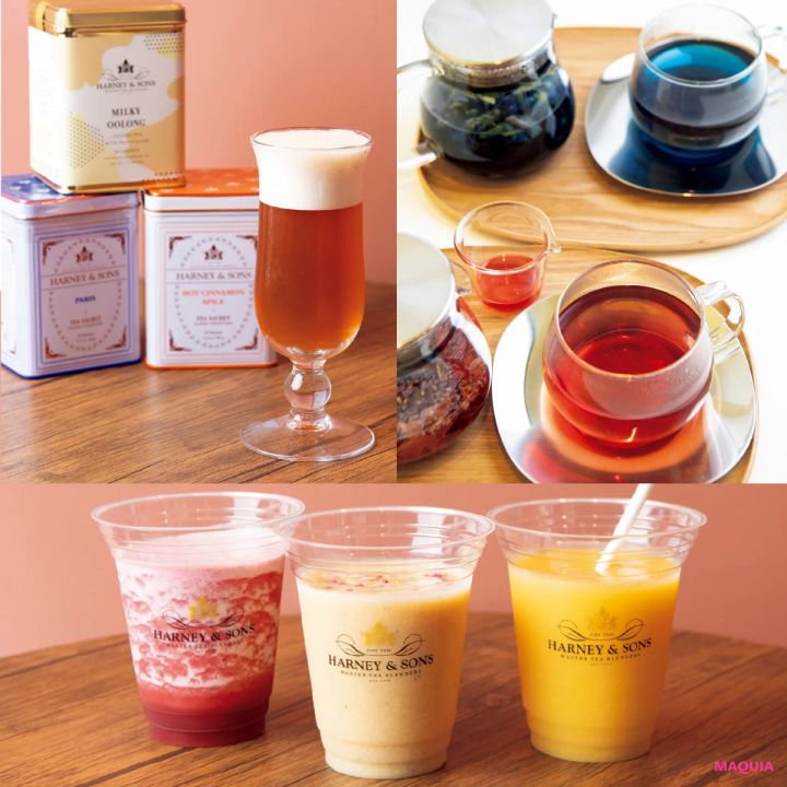 お茶の時間が進化中！表参道で注目のハーブカフェ＆NY発ティーブランド