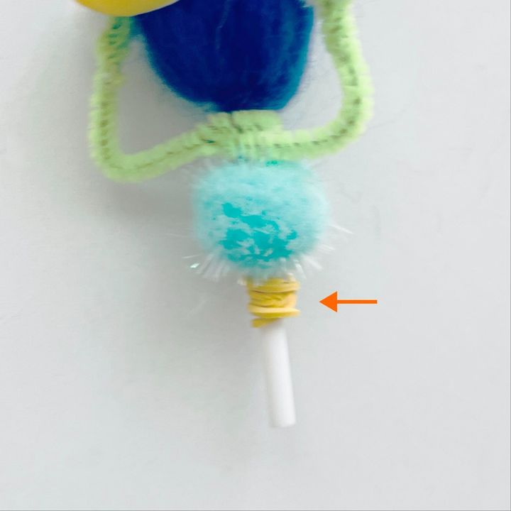 HWお菓子なキャンディモンスター[簡単お菓子ラッピング工作]