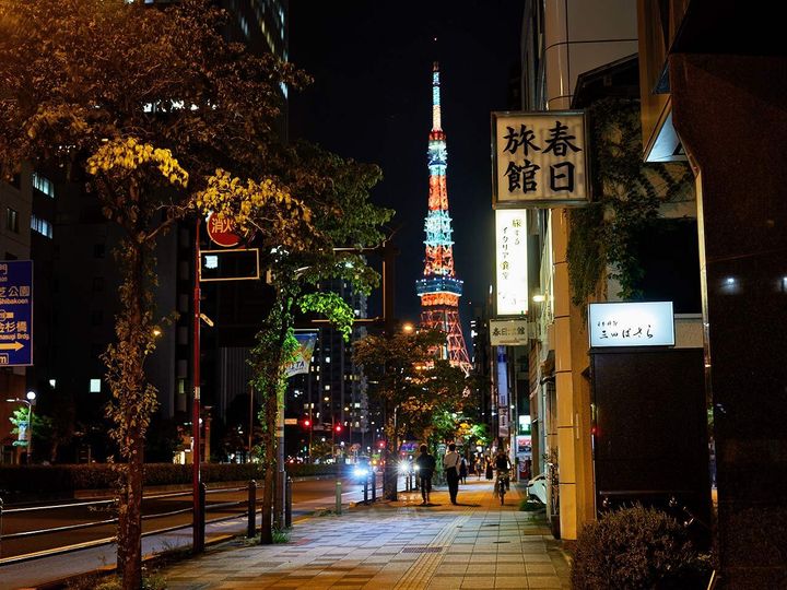 赤羽橋『三田ばさら 本店』の外観