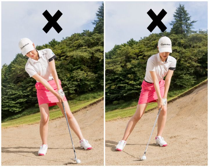 バンカーはダフって打つが正解！ダフれるアドレスをマスターしよう