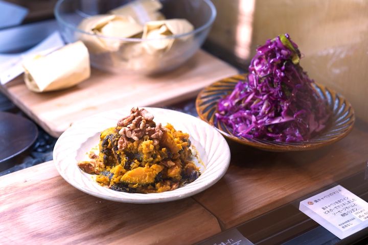 今後、種類を増やしていく予定だという惣菜メニュー