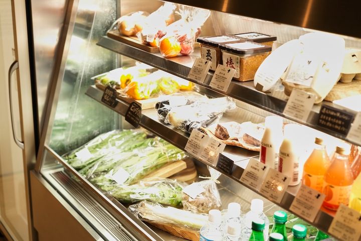 野菜販売コーナー