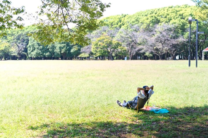 チェアリングをする場所が完成