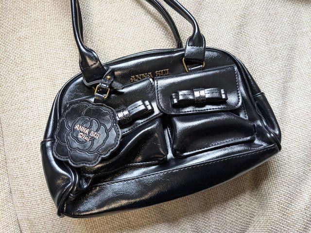 ANNASUIボストンバッグ薔薇