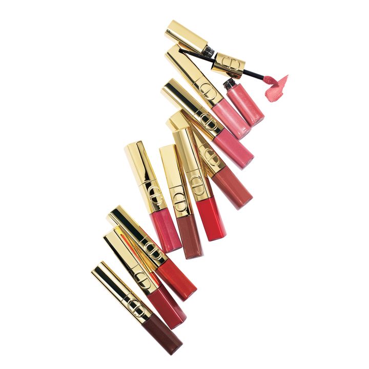 dior ルージュ ディオール シークイン リキッド デュオ 上から：100、220、420、520、719、720、747、881、999、905