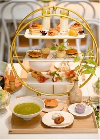 【大阪府大阪市】「SPOONBILL天王寺店」と老舗和菓子店がコラボ！「和風アフタヌーンティー」が登場