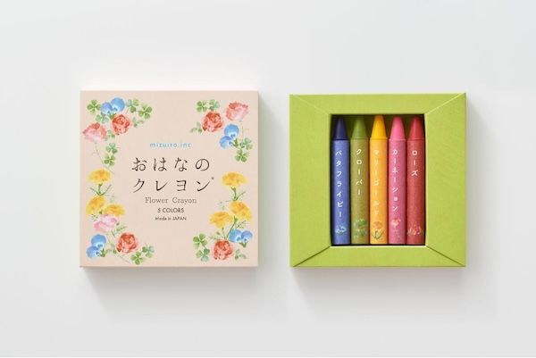 未利用花から生まれた「おはなのクレヨン」がリニューアル発売。廃棄花を再利用！