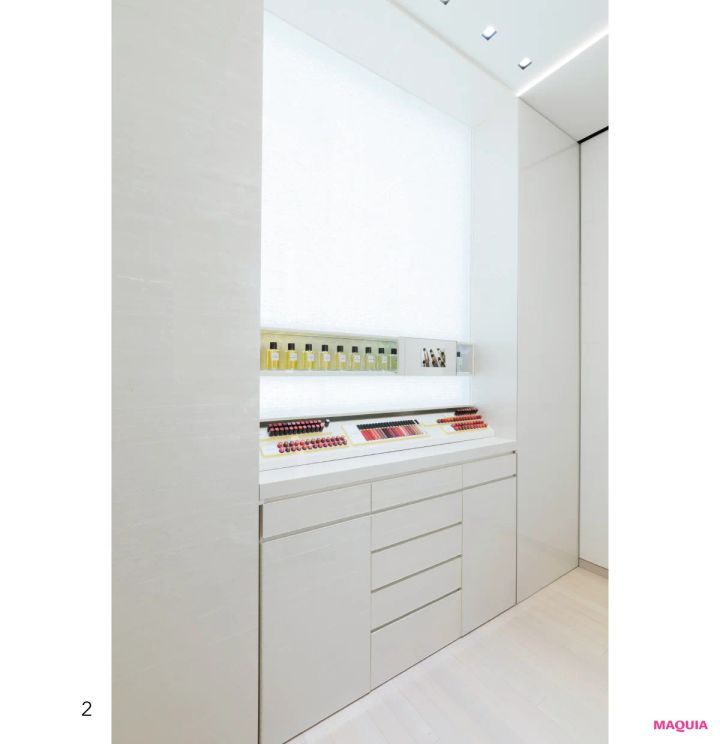 シャネル 銀座 ル サロン ボーテ コスメのタッチアップ