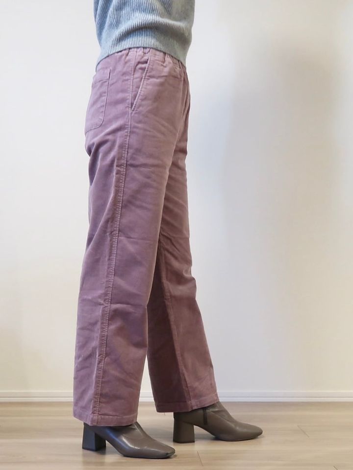 ヒップまわりもゆとりがあるつくり