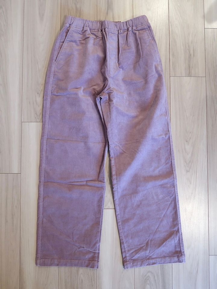 無印良品 婦人 ストレッチコーデュロイ イージーストレートパンツ 3990円（税込）