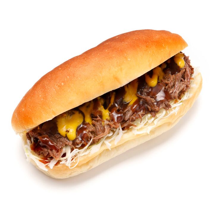 〈銀座吉澤〉プルドビーフコッペ