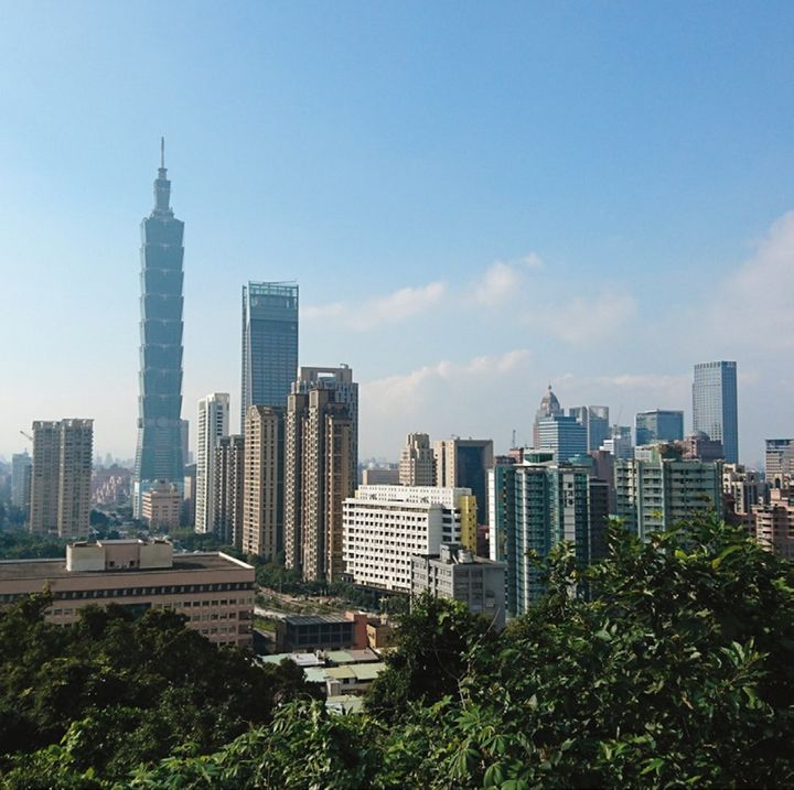 ベタな観光も一通りするのがマイルール。「もちろん台北101にも」