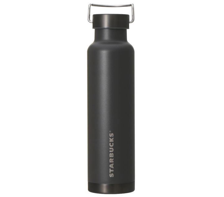 「ハンドルリッドステンレスボトルマットブラック」680ml 5750円