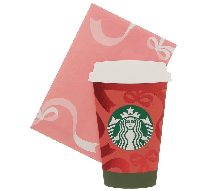 「ホリデー2025ビバレッジカードRED CUP」750円 【ドリンク引換有効期間】2025年11月1日（土）～2025年4月26日（日） 【ドリンク交換チケット】700円（店内利用）、687円（持ち帰り）までのドリンクと交換可能