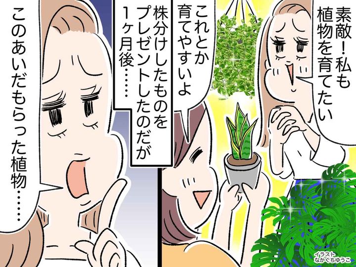 画像: うちの観葉植物を見て「素敵！ 私にもちょうだい♡」友人に株分けして贈るも →『悲しい結末』に