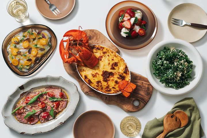 「ポットラック テーブル」3～4名分 1万9440円