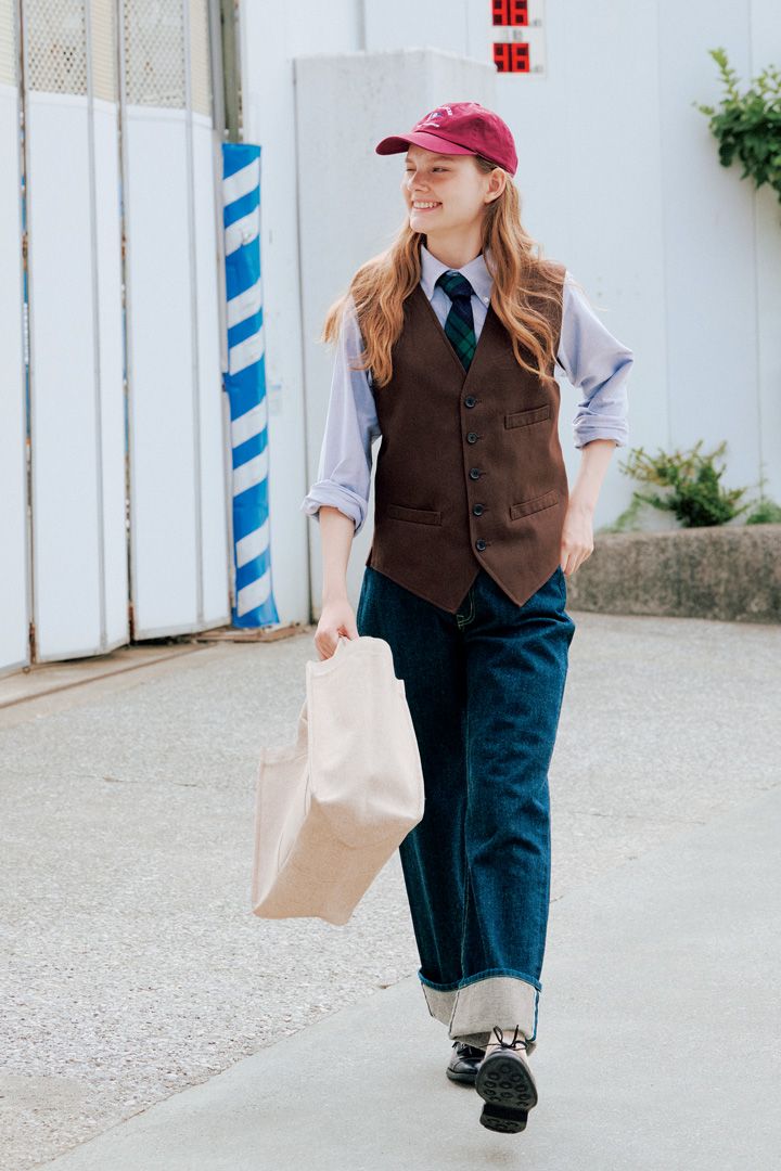 はくだけで旬な着こなしが完成！ワイドデニムのこなれ感のあるコーデ5選