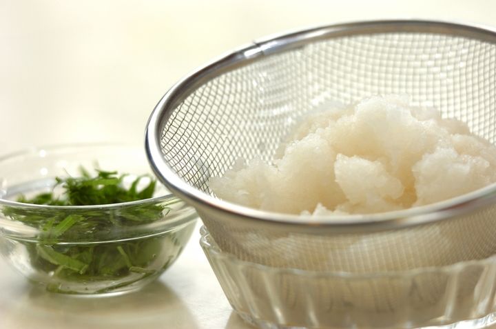 ジャコおろしの下準備1