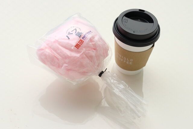 ユニクロ パフ展 コーヒー わたあめ