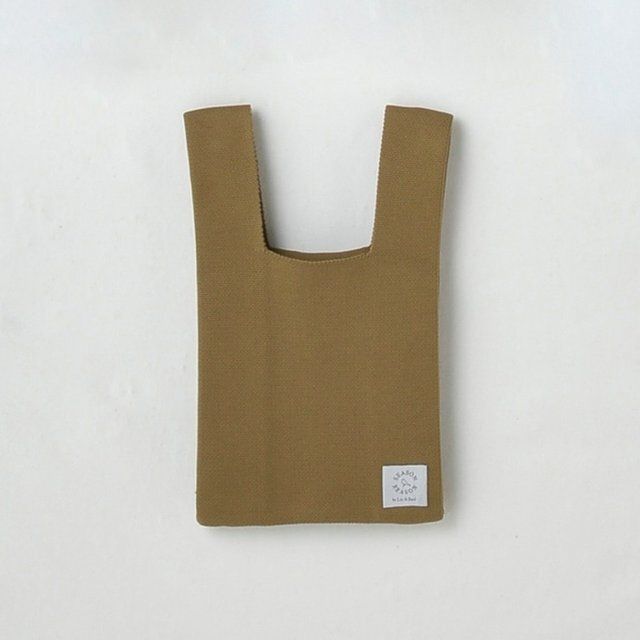 しまむらSEASON REASONニットバッグ付きロゴニットプルオーバー2