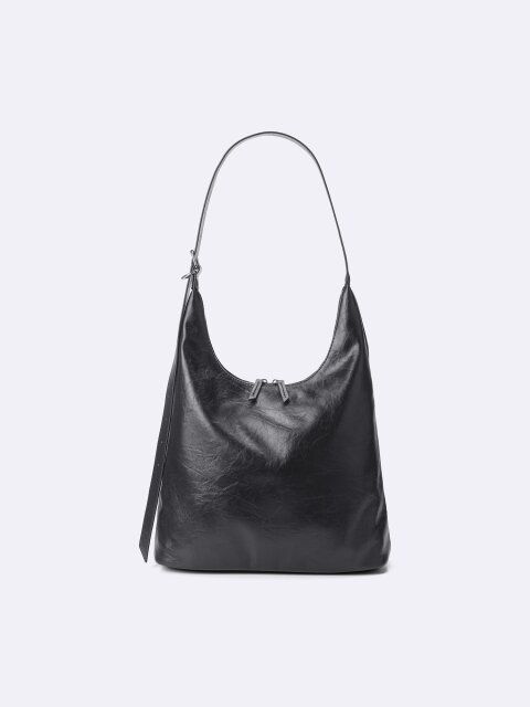 2025秋冬gu高見え黒2WAYロングベルトバッグ