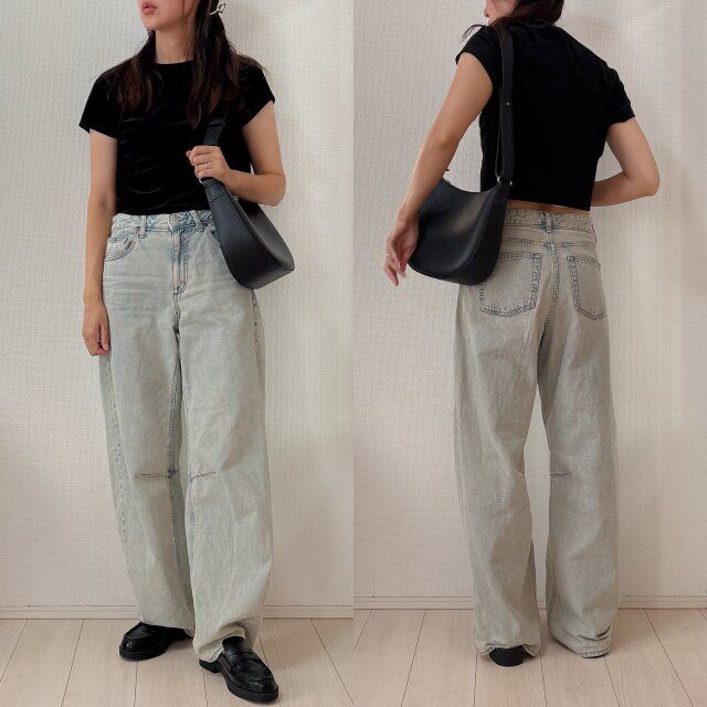 デニムでカジュアルコーデ