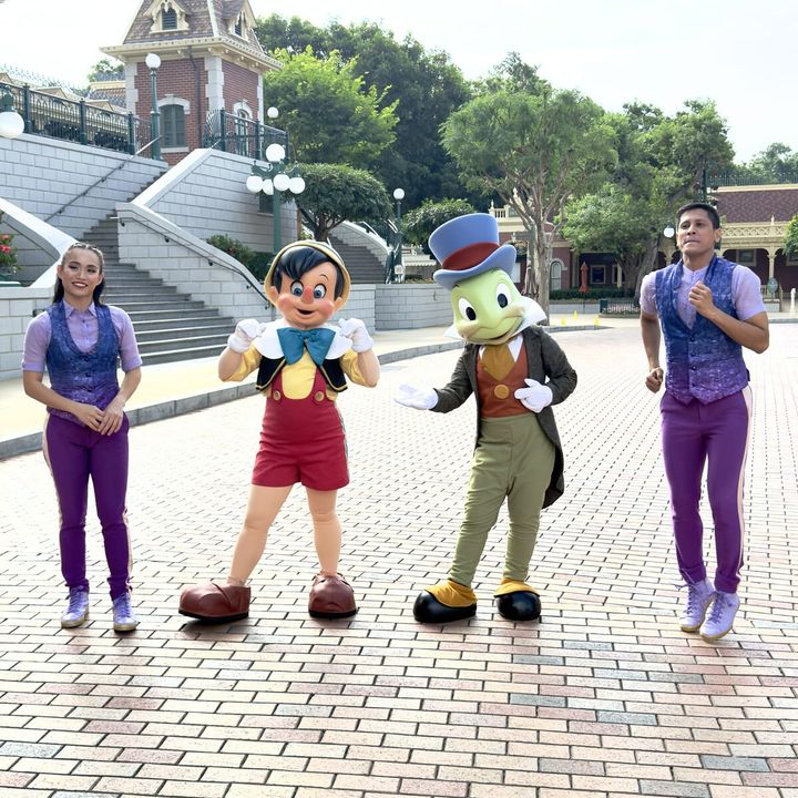 ピノキオ、ジミニー・クリケット