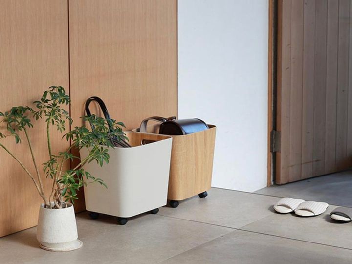 bon moment（ボンモマン）キャスター付き収納 ワイドタイプ ￥3,960（送料込）