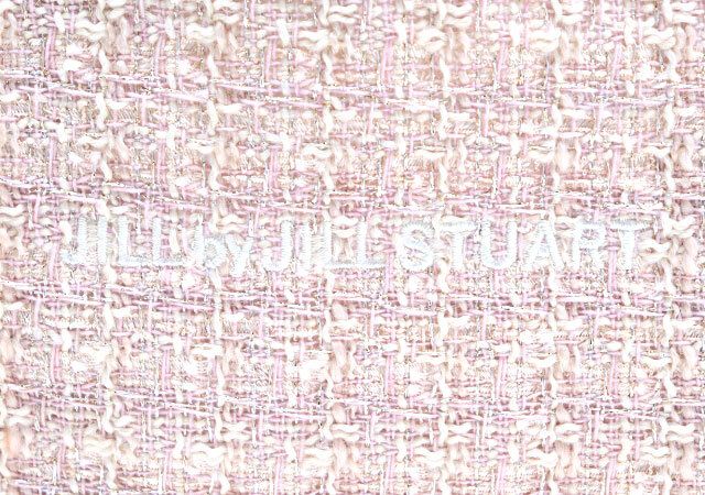 宝島社ムック付録JILL by JILL STUART BOOK ツイードフリルバッグ PINK ver.3