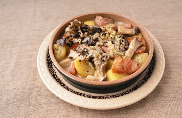 エリンギと舞茸のグラタン