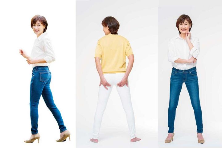 奇跡の80歳！元ミス日本代表・谷 玉惠さんが「ジーンズをするりとはく秘密」【お尻アップ体操】