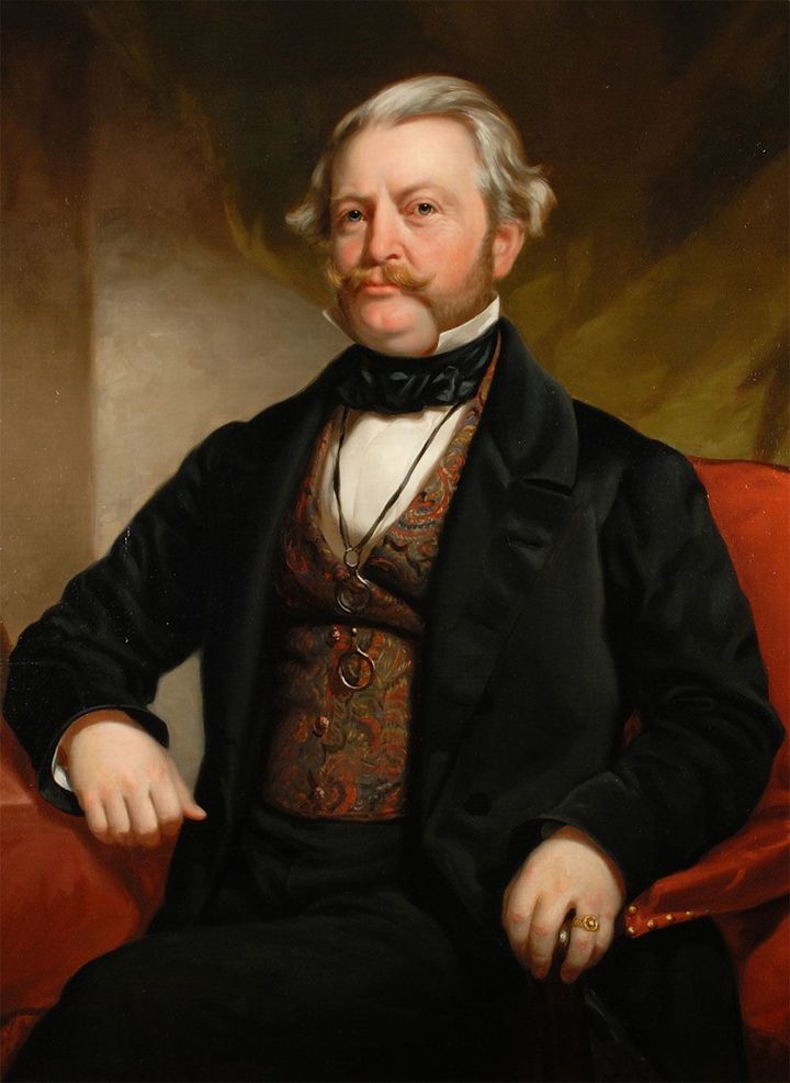 アメリカ合衆国初代駐日領事タウンゼント・ハリス肖像画