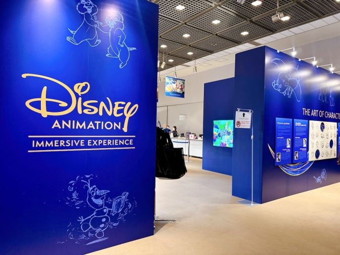 ディズニー・アニメーション・イマーシブ・エクスペリエンス グッズコーナー