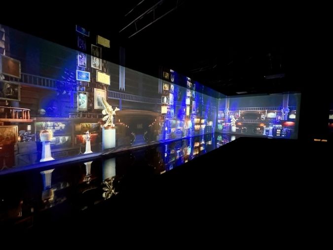 ディズニー・アニメーション・イマーシブ・エクスペリエンス スクリーン