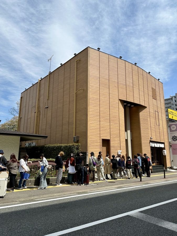 元祖博多めんたい重 西中洲店：行列写真