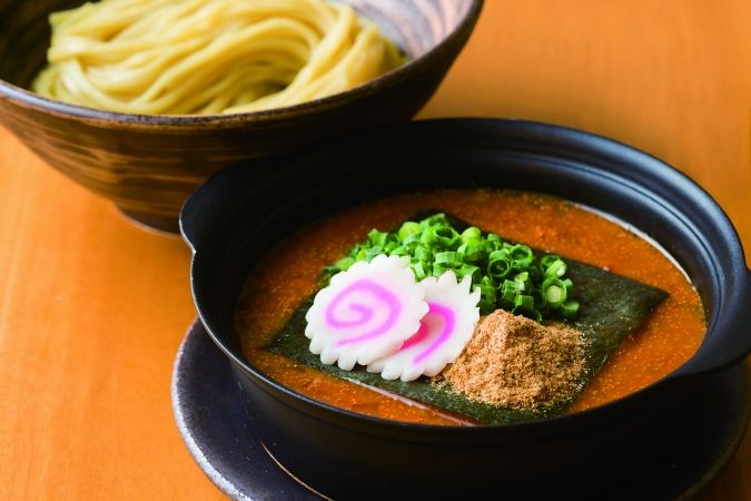 元祖博多めんたい重：めんたい煮込みつけ麺