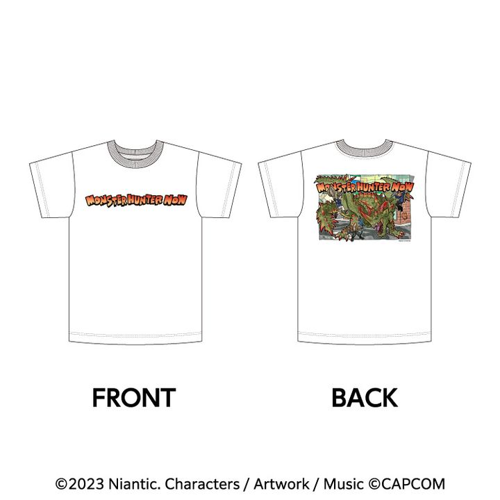 【タケウチリョースケ×モンスターハンターNow】 オリジナルTシャツ エスピナス