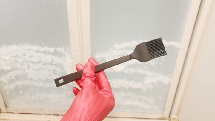 ハケ＋湿布法でケア