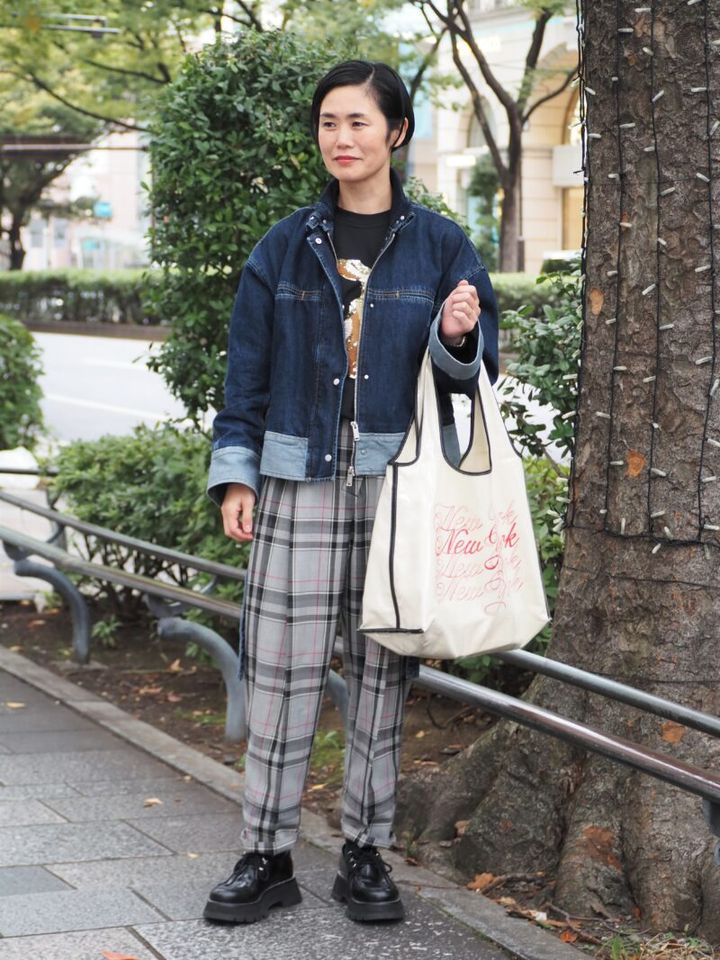 【1週間スナップ】丸 恭子さんの着こなし