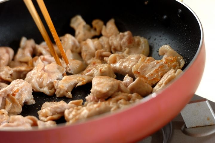 豚肉の甘辛炒めの作り方1