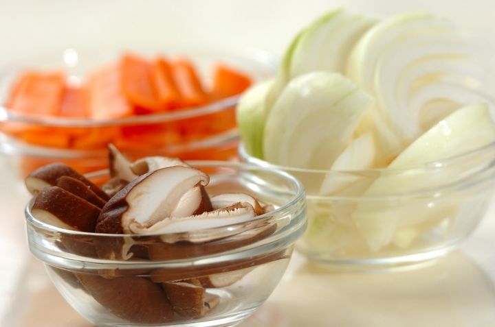 豚肉の甘辛炒めの下準備2