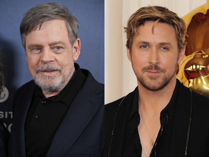 マーク・ハミル、ライアン・ゴズリングにライトセーバーを手渡す準備が完了 （C）AFLO width=