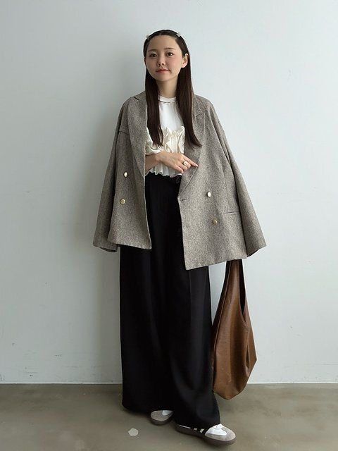 ワイドパンツコーデ2