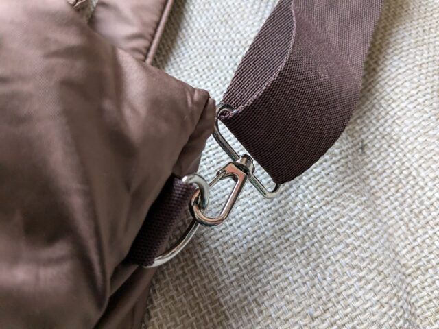 キルティングバッグナスカン部分