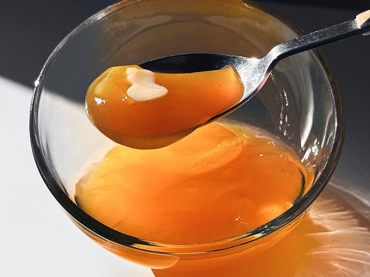 崎陽軒 あんずゼリー ～ひょうちゃん寒天入り