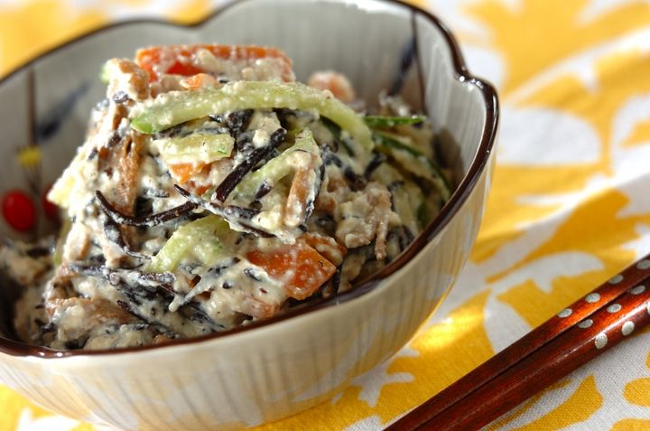 ヒジキの白和え