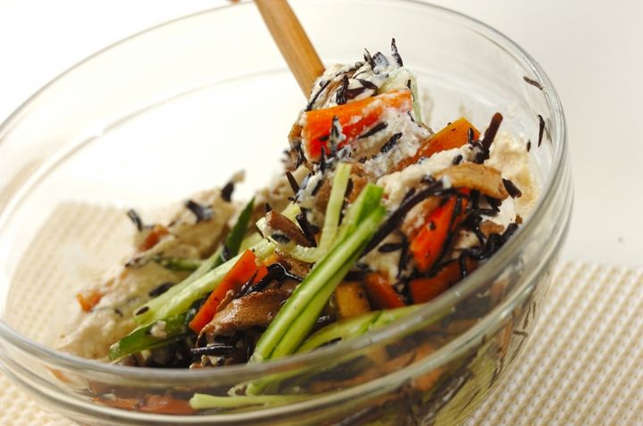 ヒジキの白和えの作り方2