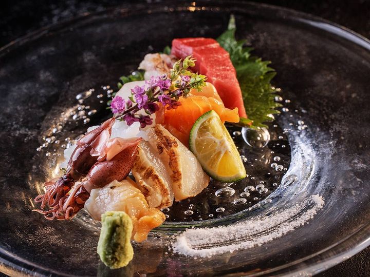 赤坂『赤坂 港かっぽれ』の「お刺身盛り」